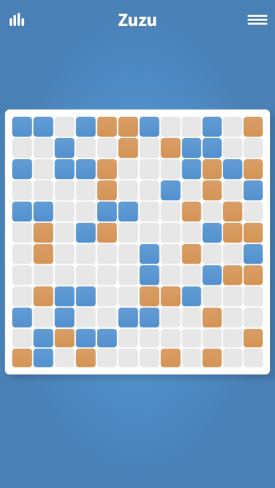 Zuzu · Binary Puzzle Game Screenshot