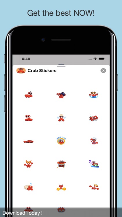 Crab Stickers Best of Crabs screenshot-3