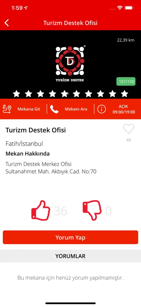 Turizm Destek