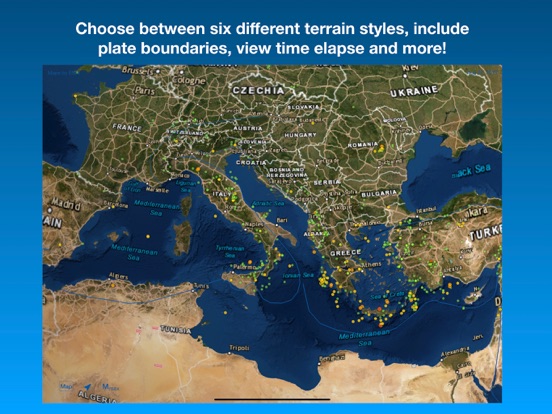 Epicenter - Global Earthquakes iPad screenshot 4 - Weather app