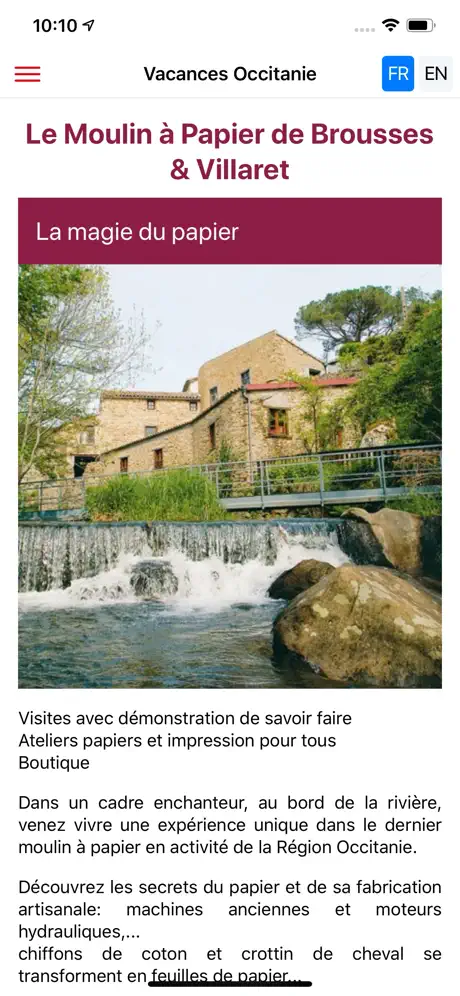 Vacances Occitanie