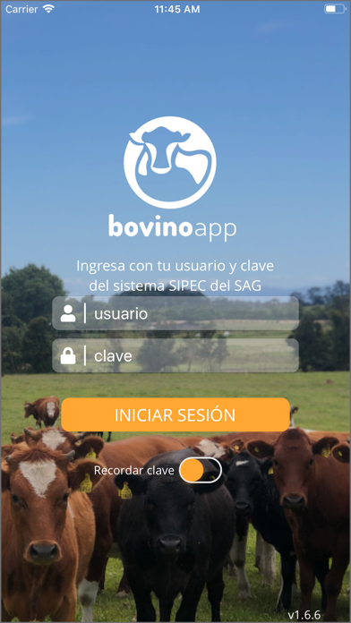 Screenshot #1 pour BovinoApp