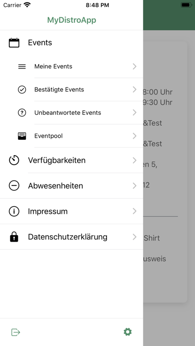 Screenshot #3 pour MyDistroApp
