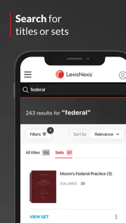 lexisnexis® digital library iphone screenshot 1