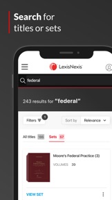 LexisNexis® Digital Library screenshot