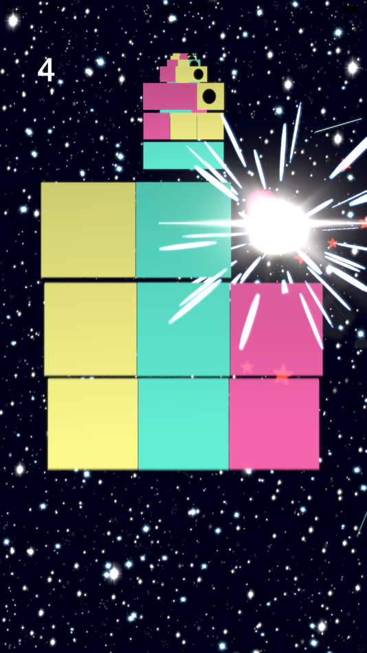 #4. Galactic Color Dash (iOS) 由: Jun Izutsu