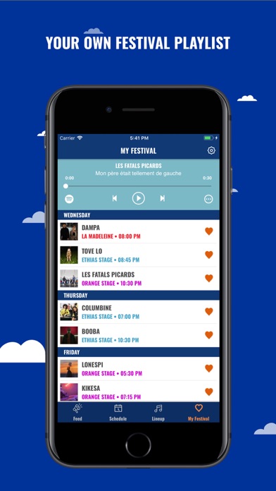 BSF iPhone screenshot 6 - Music app
