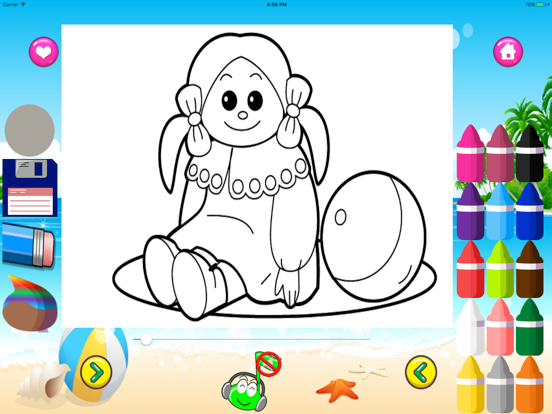 الالوان العربية ـ الانكليزية iPad screenshot 1 - Entertainment app