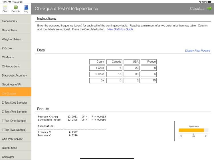 StatCalc for iPad screenshot-3