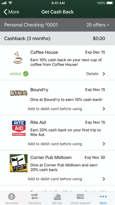 Powerco Federal Credit Union Screenshot