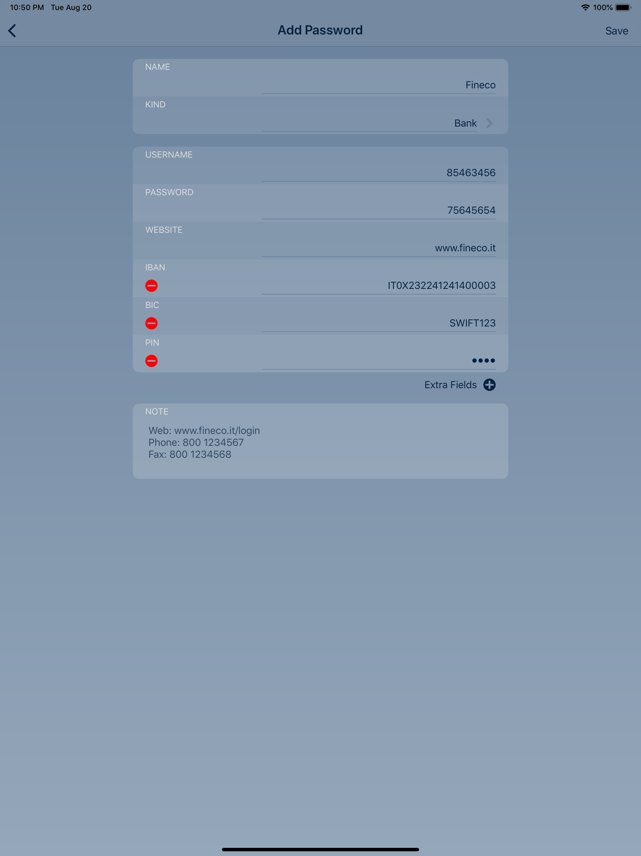 My Password - Manager
