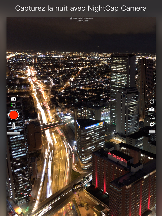 ‎NightCap Camera Capture d'écran