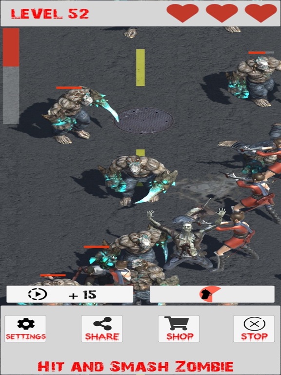 Screenshot #5 pour Smash Zombies: Hit and Smash