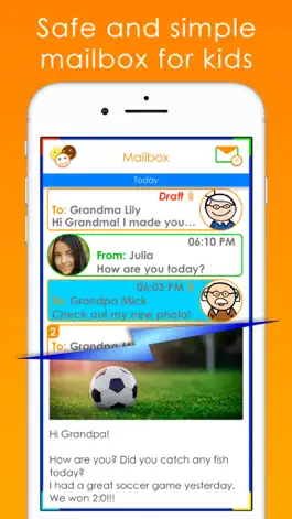 Game screenshot Tocomail - Email for Kids mod apk