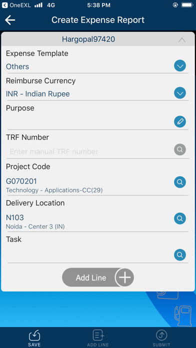 App screenshot