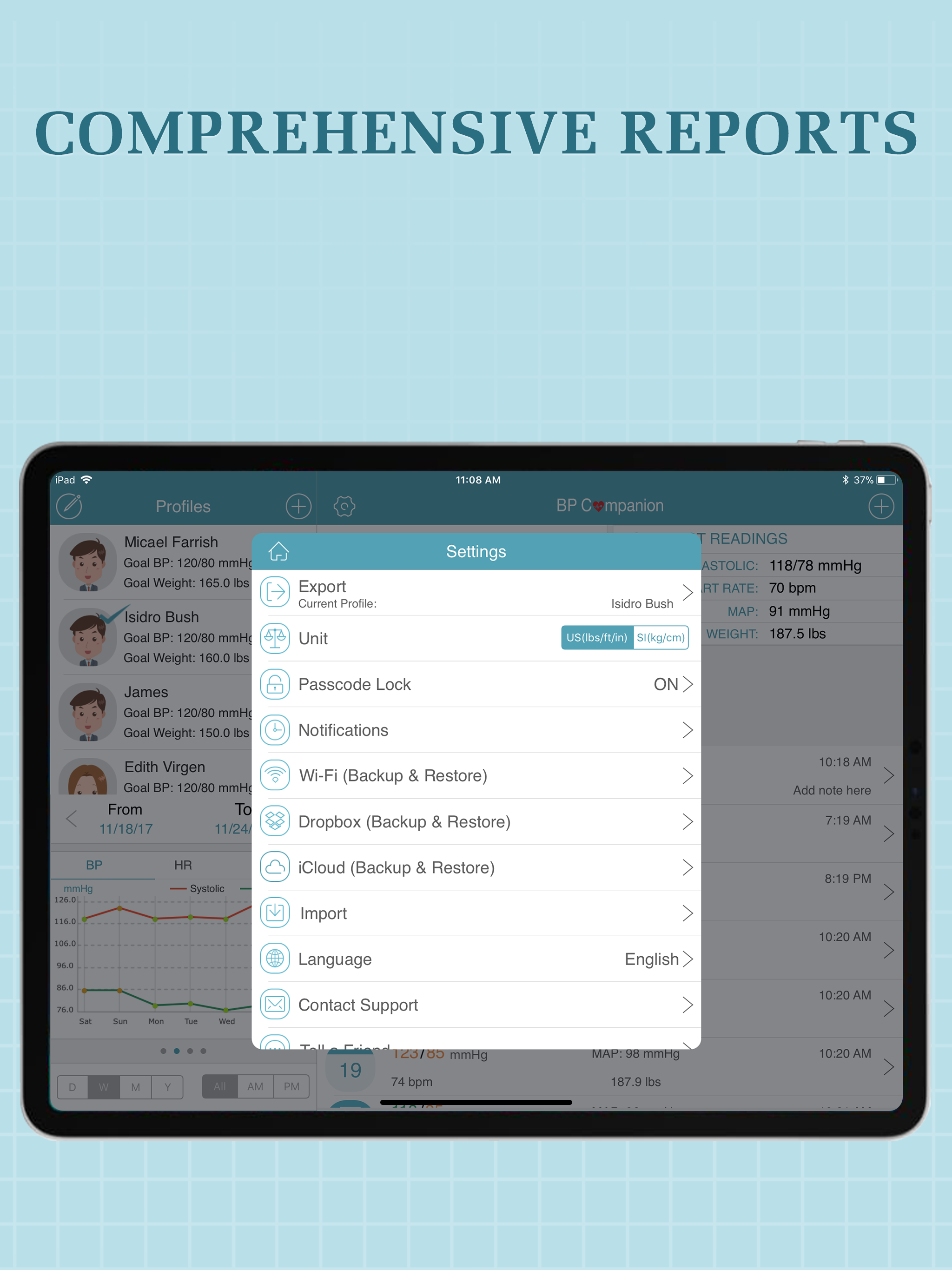 BP Companion Pro for iPad screenshot 7