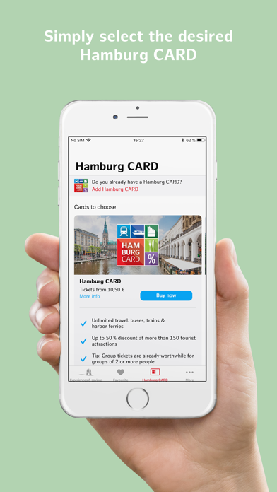 Hamburg - Experience & Savings Screenshot