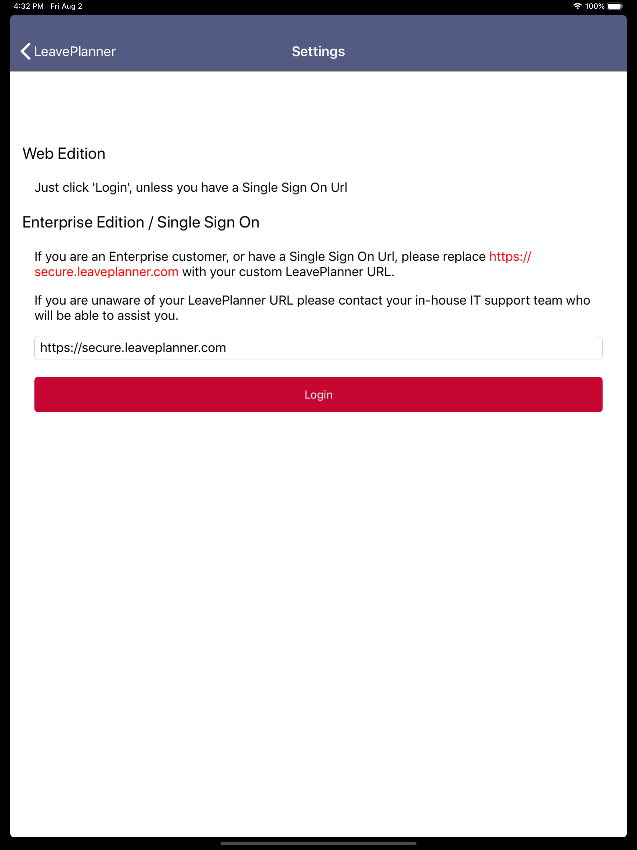 LeavePlanner