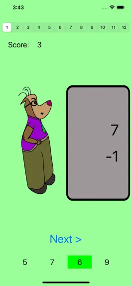 Game screenshot Subtraction Drills Flashcards hack