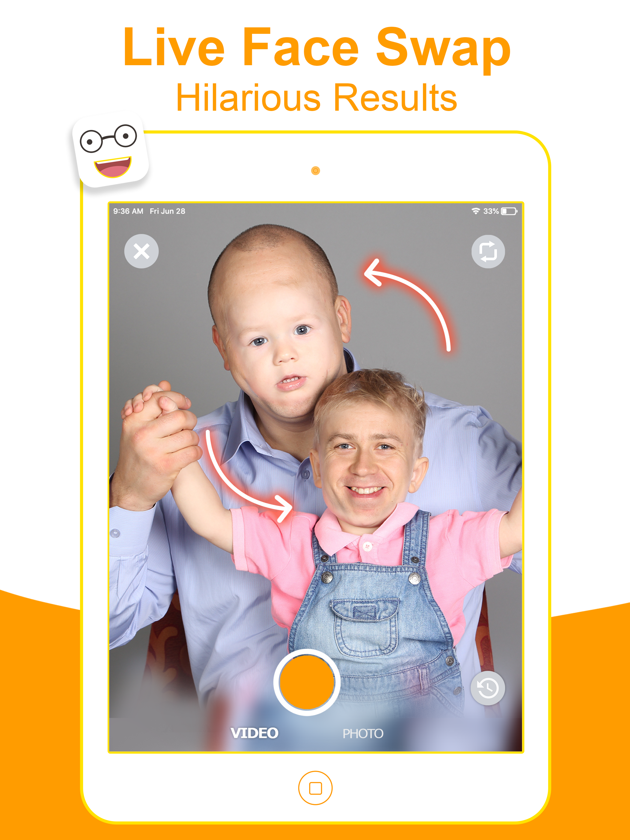 Face Swap Video: Tune Face App screenshot 4