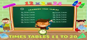 Math Times Table Quiz Games screenshot #2 for iPhone