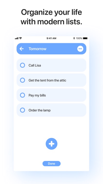 New Task - To Do & Check Lists