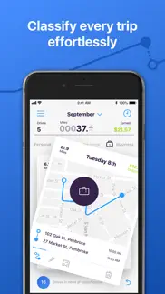simple mileage tracker iphone screenshot 3