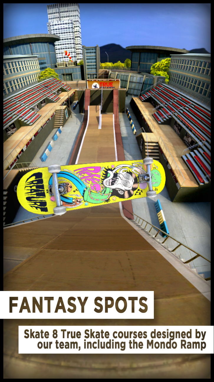 True Skate iOS Mod IPA screenshot 1 - iOS game interface