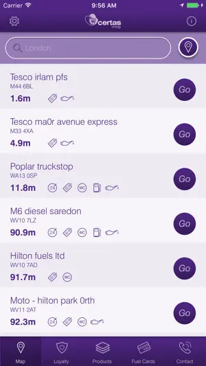 Certas Energy Fuel Card screenshot 2