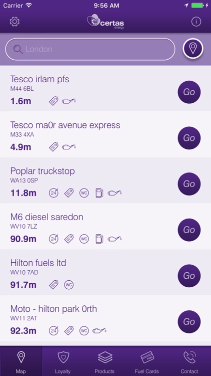 Certas Energy Fuel Card