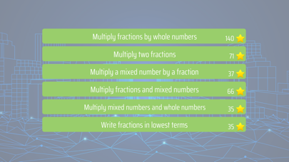 Screenshot #1 pour MathShot Multiplying Fractions