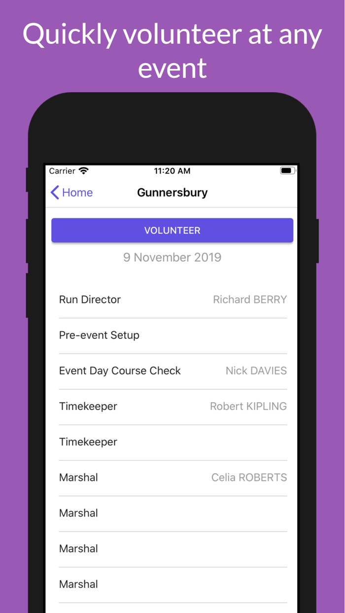 5K parkrunner results