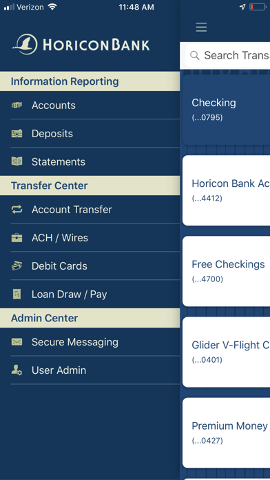 Horicon Bank Business Screenshot