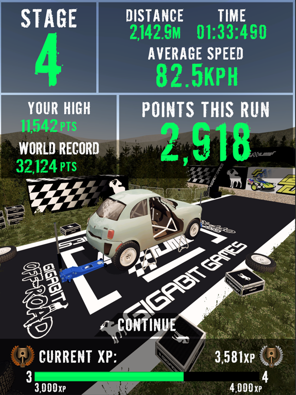 Rally Runner iPad screenshot