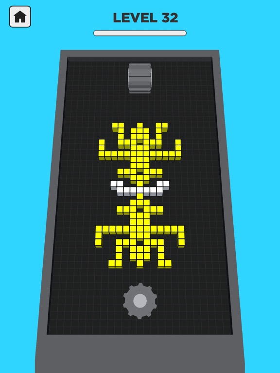 Screenshot #5 pour Color Cube Crush: 3D Saw Cut
