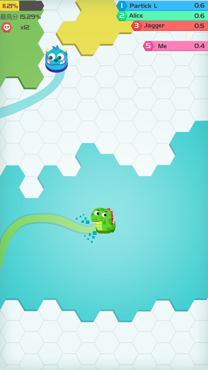 Hexsnake io-Challenge friends screenshot-5