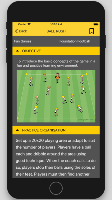 Football Sessions - Coach Screenshot 2 - AppWisp.com Football Sessions - Coach Screenshot 2 - AppWisp.com