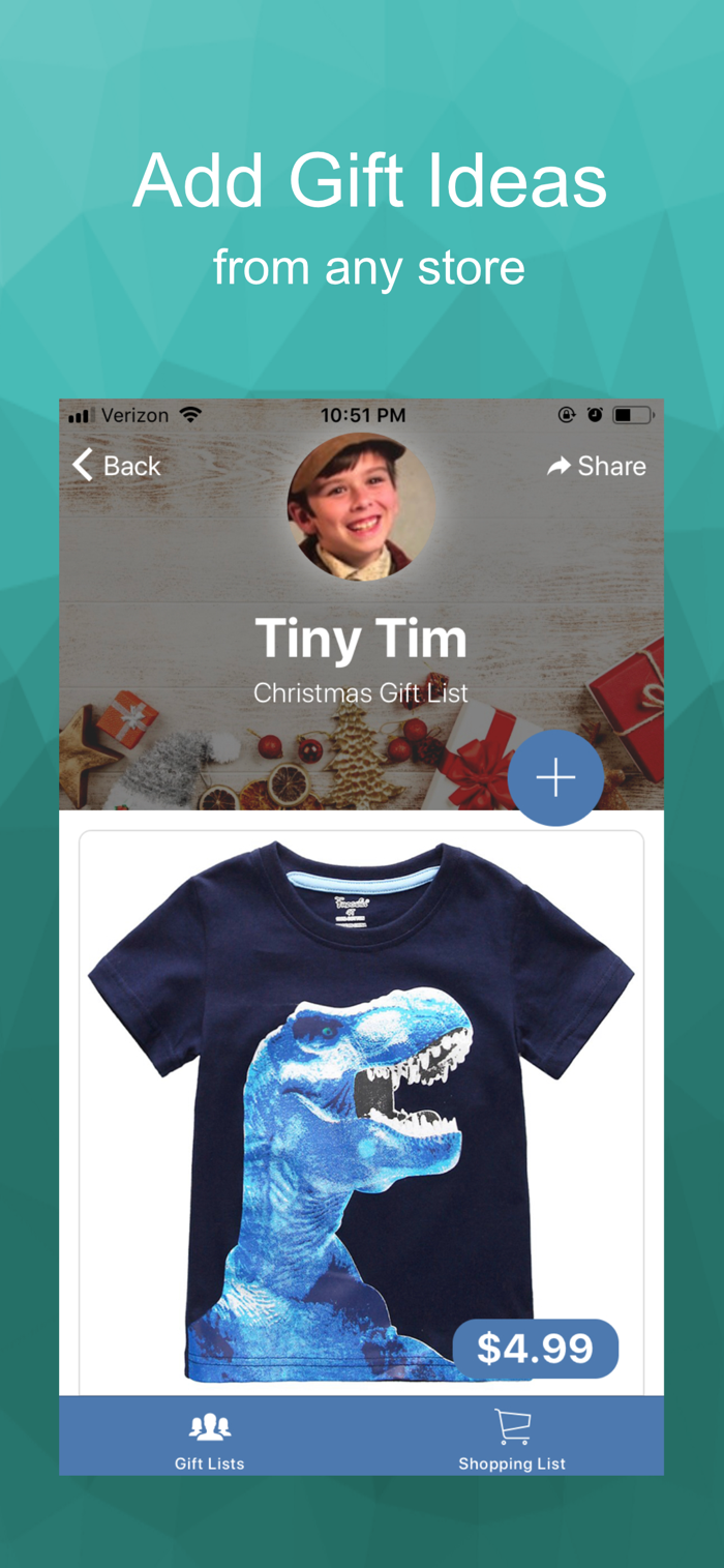 The Christmas List App