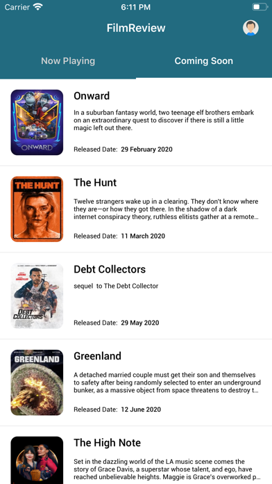 Screenshot #2 pour Film Review