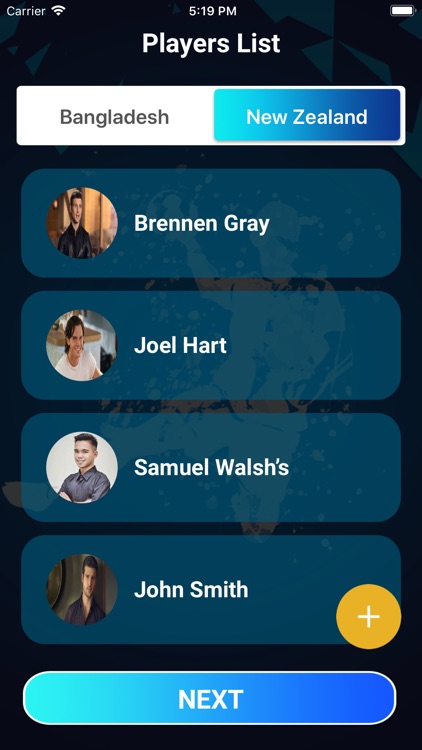 Beach Handball Score Card