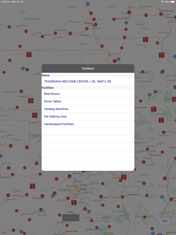 Screenshot #6 pour Rest Areas - USA