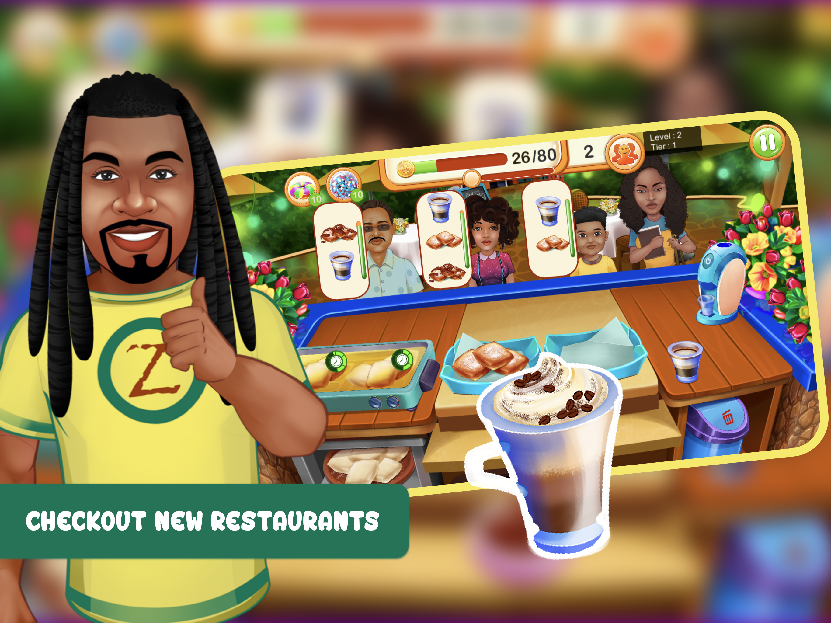 Cooking Game: Be a Famous Chef