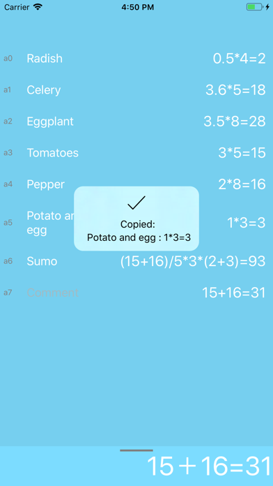 拷贝计算器 screenshot 4