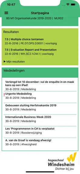 Game screenshot Windesheim App voor studenten apk