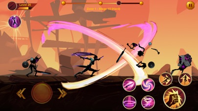 Screenshot #1 pour Shadow Fighter: Jeux de combat