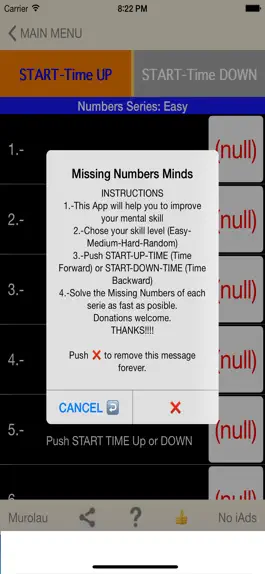 Game screenshot Missing Numbers Minds apk