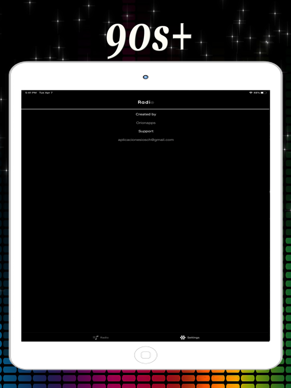 90s+ iPad screenshot