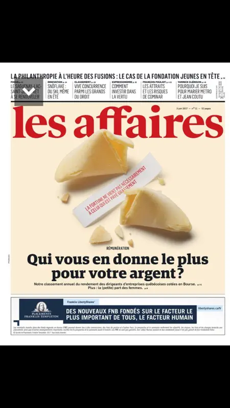 Les Affaires screenshot 3 of 4