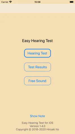 Game screenshot Easy Hearing Test mod apk