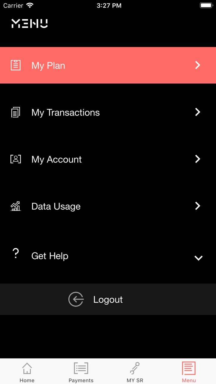 iPhone screenshot